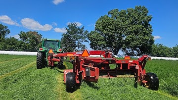 Cutting Second Crop Hay