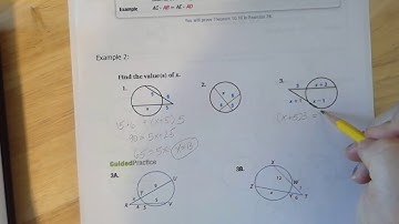 10-7: Special Segments in a Circle