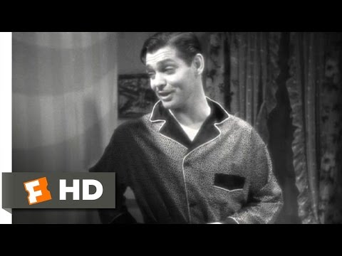 It Happened One Night (3/8) Movie CLIP - The Walls of Jericho (1934) HD