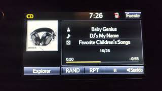 DJ's My Name Favorite Children's Songs CD Version By Baby Genius TADC