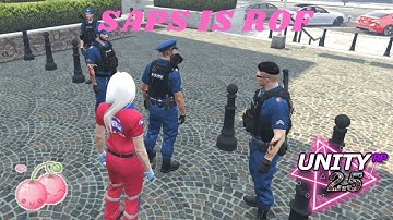👮‍♂️[SAPS] IS ROF | GTA V RolePlay FiveM | Unity RP ZA 2.5