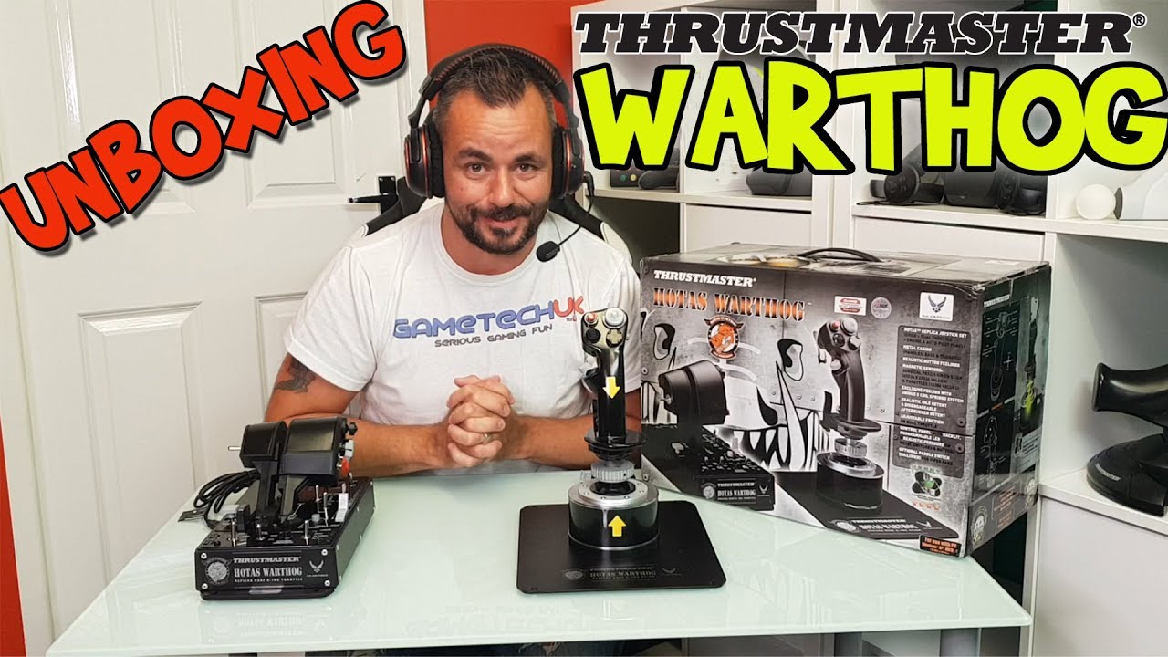 Thrustmaster Warthog Unboxing et examen approfondi   2019