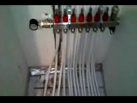 Теплые водные полы в многоквартирном доме. - youtube.