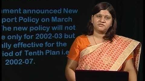 Export Import Policy Part 2