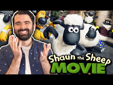 SHAUN THE SHEEP MOVIE IS KINDA CRAZY! Shaun the Sheep Movie Reaction First Time Watching!