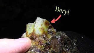 One last Dig at the Beryllium Mine - Beryl, Garnets, and More