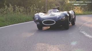 The 1956 Jaguar D-Type At Speed, Headed For The 2025 Broad Arrow Zurich Auction