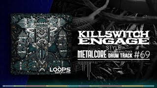 Metalcore Drum Track / Killswitch Engage Style / 190 bpm