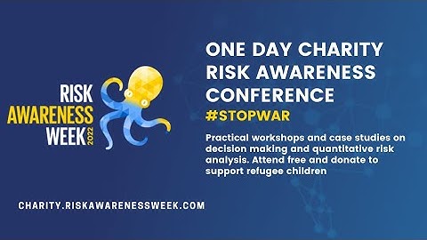 RISK AWARENESS for charity, support victims of the war - Alex Sidorenko #RAW2022