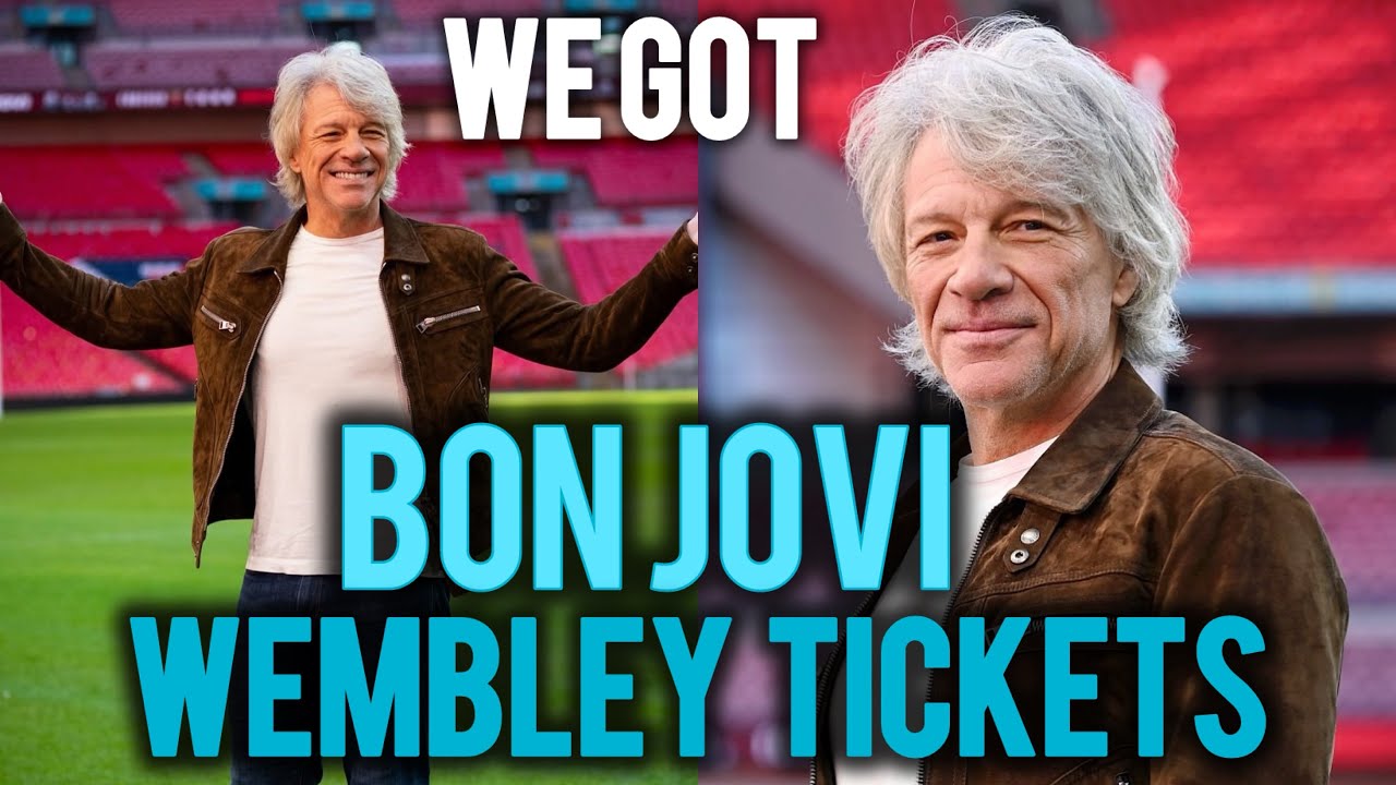 We Got Bon Jovi Concert Tickets to Wembley 2026!!! - YouTube