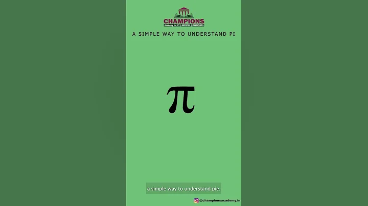 Simple way to understand pi
