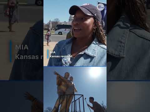 'Titanic' inspired statue depicting Trump, Epstein appear in DC