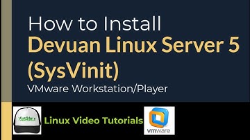 How to Install Devuan Linux 5.0 (SysVinit) + VMware Tools on VMware Workstation/Player