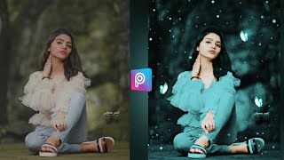 PicsArt Moody Blue Colour Editing || Dark Blue Editing || PicsArt Photo Editing || urban editz