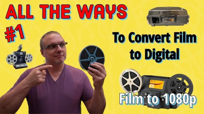How to Convert 8mm/Super 8 to Digital Video with a Canon Scanner