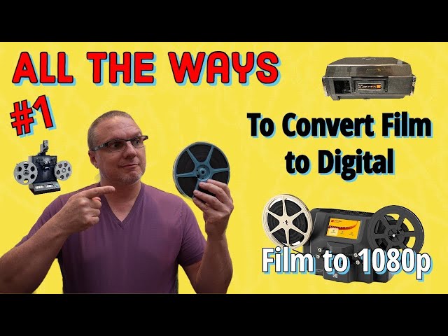 All The Best Ways to Convert Film to Digital #middlesiggy 