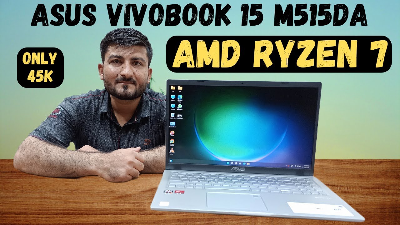 ASUS Vivobook 15 M515DA | Sasta Ryzen 7 Laptop ₹45000🔥 | 16Gb Ram+512Gb