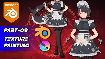 Blender - Ellen Joe FanArt PART-09 Texturing| @shionmgr