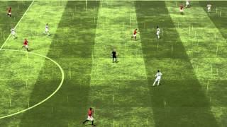 Manchester United vs Real Madrid - Great Rooney goal - FIFA 13