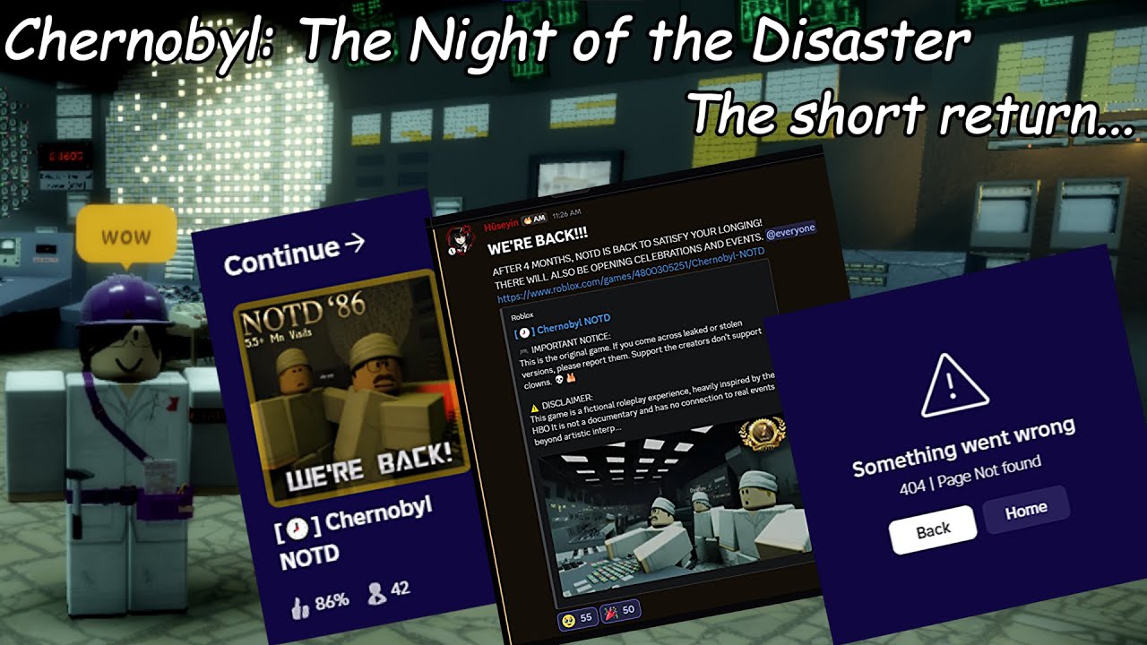 Chernobyl: The Night of the Disaster - The short return...