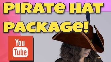 My Pirate Hat 3D Model is now Completed