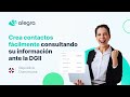 Crea contactos fácilmente consultando su información ante la DGII