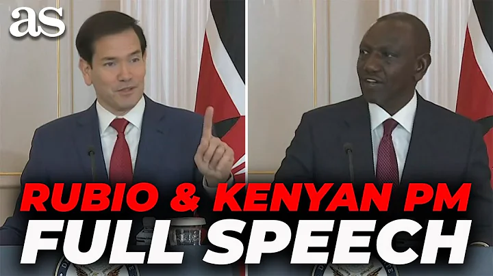 MARCO RUBIO & WILLIAM RUTO FULL SPEECH: US signs Health Cooperation Agreement with Kenyan Leaders