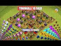 EPIC 10 base Formation  Vs Town Hall 15 max troops | Clash of clans Challenge