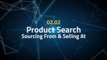Tactical Arbitrage Instructions 02.02 - Product Search - Sourcing From & Selling At