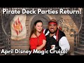 IT'S PIRATE NIGHT! Pirate Deck Parties Return! Disney Magic Cruise Vlog 3! Disney Cruise Line 2022!