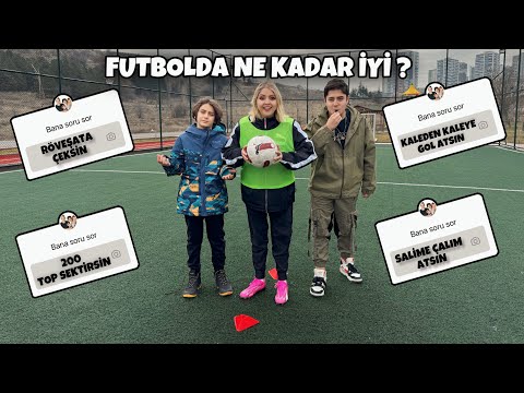 ANNEM FUTBOLDA NE KADAR YETENEKLİ ?!