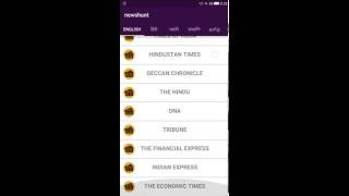 News hunt the new news app with 10 Indian languages screenshot 5
