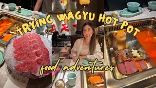 Trying Wagyu Hot Pot for the First Time | Wagyu House in Rowland Heights