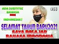 Saya belajar bahasa Indonesia  #14-SELAMAT TAHUN BARU 2021-