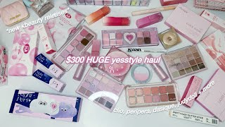 $300 YESSTYLE kbeauty haul; brand new releases & viral products