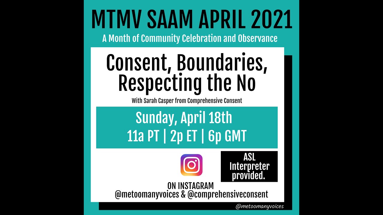 Saam Consent Boundaries Respecting The No Youtube