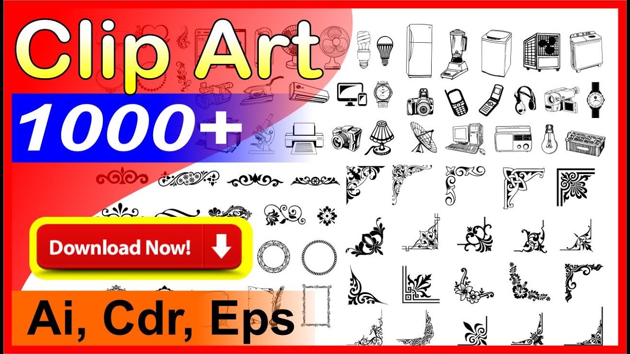 How to Download free Cliparts 2022| Black \u0026 white Free Clipart download | Friends Computer