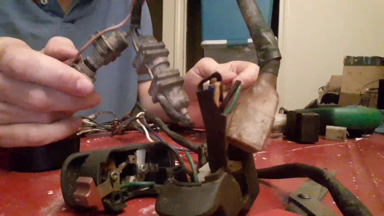 Honda trx 200 wiring harness part 1 - YouTube