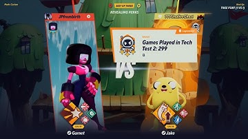 RANK 7 GARNET DEFEATS TOP 30 JAKE PLAYER! MULTIVERSUS OPEN BETA 1 VS 1