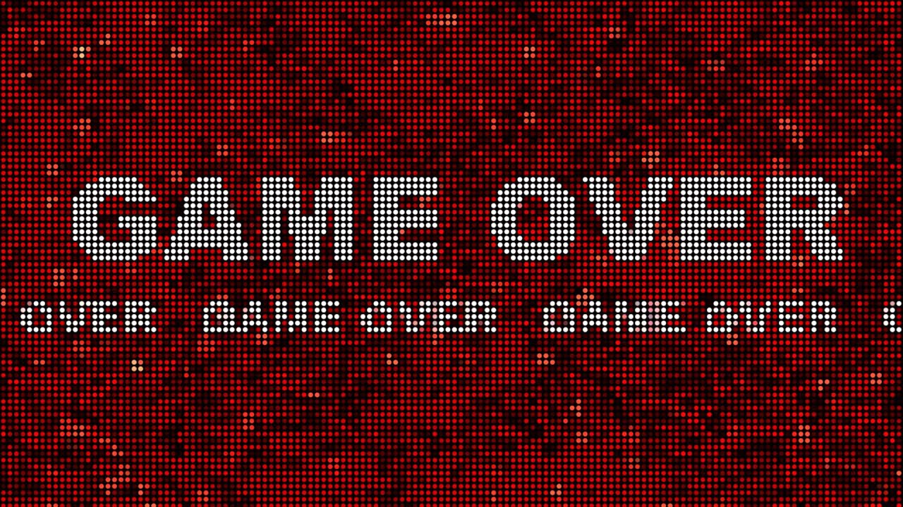 Hình ảnh game over từ máy tính cổ điển này sẽ khiến bạn trở về thời trung học thú vị! Click để xem ngay!