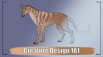 Creature Design Tips ⭐ Demo in Procreate