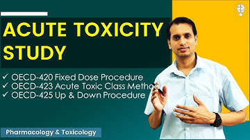 Acute Toxicity Studies | OECD 420 and OECD 423