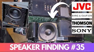 Speaker Finding #35: My Best Episode Ever? JVC TV subwoofer, B&O Beovision Avant + a little test!