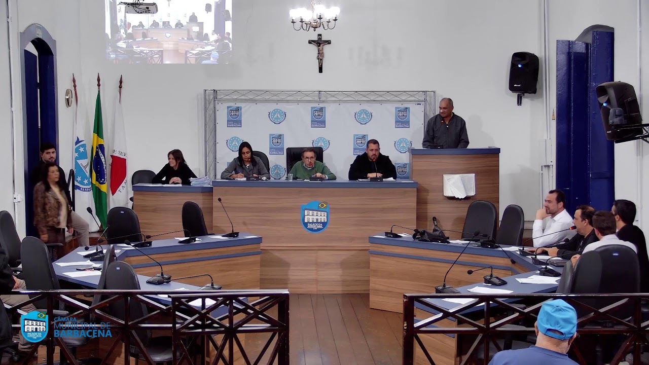 Sessāo Ordinária - Câmara Municipal de Barbacena -  29 de Outubro de 2026