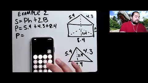 Example 2: Total Surface Area of Triangular Prisms