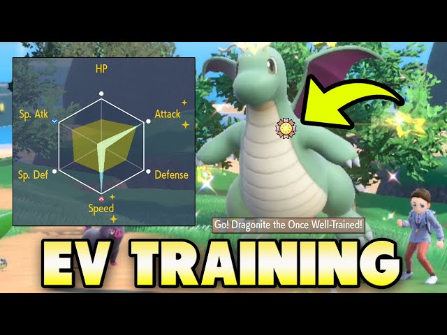 How to EV train your Pokémon in Scarlet & Violet