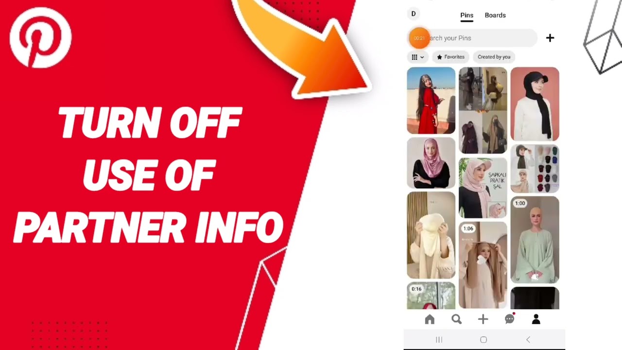 How To Turn Off Use Of Partner Info On Pinterest App 2024