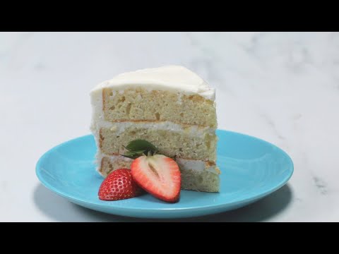 HOW TO MAKE VANILLA CAKE BATTER || Easy Vanilla Cake Recipe. 