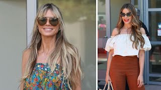 Fashionistas Heidi Klum And Sofia Vergara Duel For Best Dressed At AGT Taping