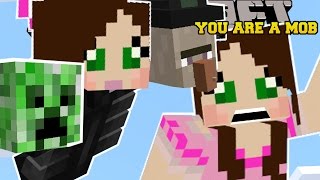 Minecraft: YOU ARE A MOB (MORPH INTO MOBS & GET ABILITIES!) Mod Showcase